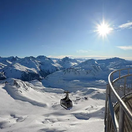 Haus Christaldo Alojamento de Acomodação e Pequeno-almoço Sankt Anton am Arlberg